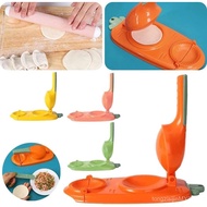 2 In 1 Dumpling Maker Press Kitchen Empanada Maker Press Mold Manual Pastry Dumpling Wrapper Machine