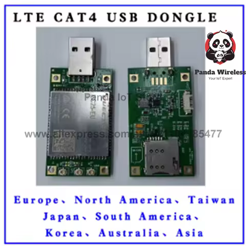 Quectel EC25-E/EC25-AU/EC25-AF/EC25-EU/EG25-G/EC25-V/EC25-EC CAT4 LTE+GPS EC25 USB DONGLE testing ki