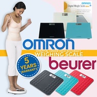 ⚖️Digital Weighing Scale Beurer Omron Body Machine Xiaomi Sports Diet | 5 YEARS WARRANTY 🏆