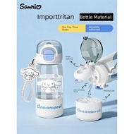 kids water bottle Sanrio Children Water Cup Girl New Straw Cup Kindergarten School Special Water Cup