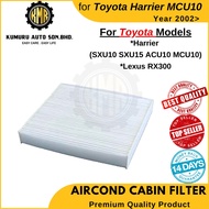 Cabin Filter Toyota Harrier MCU10 SXU10 SXU15 ACU10 Lexus RX300 Aircon Filter - 87139-48020