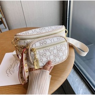 Halloween Mumu M271 Korean Quality Woman Leather Belt Sling Bag Cute Waist Chest Bags For WomenChris