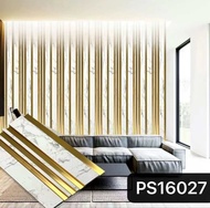 1BOX 18PCS PVC WALL PANEL CEILING HIGH QUALITY PVC GROOVED PANEL FOR LIVING ROOM BACKDROP/CEILING BE