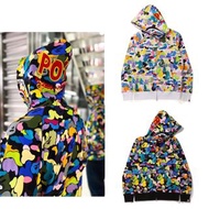 (預訂) BAPE 🇯🇵 MULTI CAMO 🦈 SHARK FULL ZIP HOODIE 鯊魚外套👍🏻😍