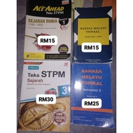 BUKU TEKS TINGKATAN 6 STPM [ SEM 3 ONLY ❗️]