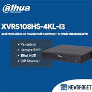 DAHUA XVR5108HS-4KL-I3 8CH PENTABRID 4K VALUE/5MP COMPACT 1U 1HDD WIZSENSE DVR