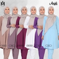 Aisymom Suit Anjali Ironless Korean Moss Crepe