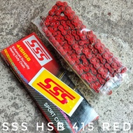 THIN SSS CHAIN HSB 415 RED/RED130L
