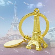 Creative Eiffel Tower keychain Custom three-dimensional Eiffel Tower car keychain