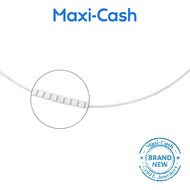 Box Chain in 18K White Gold