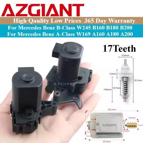 For Mercedes Benz B-Class W245 B160 B180 B200, Benz A-Class W169 A160 A180 A200 Side Wing Mirror Act