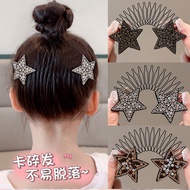Broken Hair Artifact Finishing Comb Nvisible Coiled Hair Band Pull-pull Comb