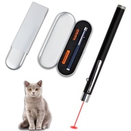 In-stock infrared laser pointer for cat teasing, metal desktop laser pointer, laser pointer for pres