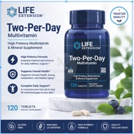 Life Extension Two-Per-Day Capsules, Multivitamins, EXP:01/28, 120 capsules m3w0b94b0t