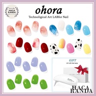 [OHORA] Nail art High quality SEMI-CURE Real Gel NAIL 30 piece/Nail Sticker N 103-108
