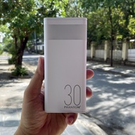 Pin dự phòng sạc nhanh có đèn pin PHANTOM P23 kèm cáp VOOC 30000mAh - hỗ trợ QC 22.5 và PD 20W (2 mà