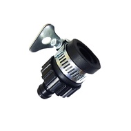 Snap in tap Connector hose Converter c/w Hose clip 1/2'' - 3/4''