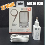 Charger xiaomi mi 9 micro USB 27W original fast charging