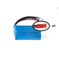 Lipo 2s 7.4V 1100mAh Battery for RC Remote Transmitter Dumborc Radiolink Flysky