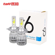 Led Car Motorcycle Light C6 SuperBright H1/H4/H7/H11 Headlight 3800LM 2PCS