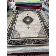 CARPET DUBAI 6xl PALLING BESAR SIZE DxB-73 KUALITI TERBAIK STOK SIAP Lembut Sesuai untuk Penggunaan 