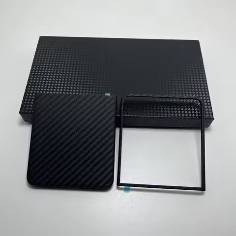 For Samsung Galaxy Z Flip 7/8 Case Carbon Fiber Ultra-thin Lightweight Aramid Fiber Cover for Samsun