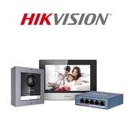 HIKVISION IP INTERCOM DS-KIS602 OUTDOOR WATERPROOF CALL PANEL WITH CASING