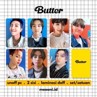 Photocard BTS UNOFF BUTTER