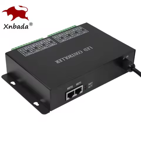 H801RC H802RA H803TC WS2812B WS2811 RGBIC LED Strip Artnet Eternet to SPI Pixel Controller WS2815 Li