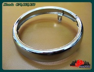 HEADLAMP EDGE "CHROME" Fit For HONDA C70 C65 C50 // ขอบไฟหน้า ขอบหน้าฉาย ขอบจานฉาย ชุบโครเมี่ยม งานสวยมาก