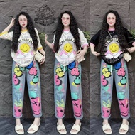 plus size for women outfit Tie Dye Fashion Set ternos for women outfit amari terno for women