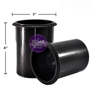 3X4 Speaker Air Vent tube hole Air Hole Plastic for Speaker Box w/ Grills Baffle box Electronics