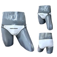 SW262 กางเกงว่ายน้ำเซ็กซี่ ผ้าสีพื้น อะไหล่ด้านข้าง Awesome sport