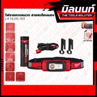 Milwaukee รุ่น L4HLVIS-301ไฟฉายแอลอีดี แบบรัดติดหน้าผาก