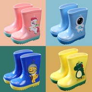 รองเท้าบูทกันฝนสำหรับเด็ก,รองเท้าบูทกันฝนกันลื่นสำหรับเด็กชายและเด็กหญิงรองเท้าลุยน้ำสำหรับเด็กอนุบาลกันน้ำ