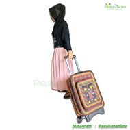 Tas Travel Aceh - Koper Motif Aceh Hindi