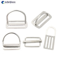 NOBELJIAOO 2" Scuba Diving Weight Belt Slide Keeper D Ring Stainless Steel Webbing Harness Belt Reta