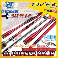 คันเบ็ดตกปลา PIONEER รุ่น NINJA LURING SERIES (มีทั้งคันสปิ้นและเบท)