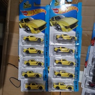 Hot Wheels Mazda RX7 Yellow RX 7 HW City 2014 Yellow FC