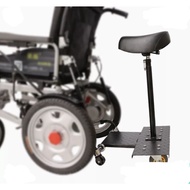 electric wheelchair accessories back seat manned pedal device for electric wheelchair