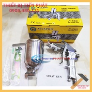 [HCM]Bộ Phun Sơn Maxppro F75G + Bình Chứa Sơn 400Cc