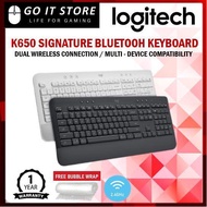 LOGITECH K650 SIGNATURE BLUETOOH KEYBOARD (white / black)