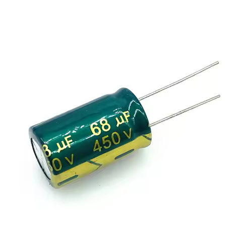 4pcs/lot 450v 68UF 450v68UF Low ESR/Impedance high frequency aluminum electrolytic capacitor size 16