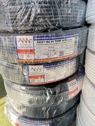 สาย THW 16 mm 90 ม/ม้วน มอก.ใหม่ ยี้ห้อ NNN(ทองแดงแน่น)