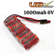 VB Power 2/3A 6.0V 1600mah Battery Pack NIMH For Receiver VB1600PS