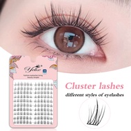 Yelix DIY lash Extension Cluster Lashes 120 PCS C Curl Cluster Eyelash Extensions Mixed Length Indiv