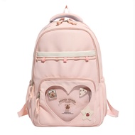 Cute Korean-Style Backpack – Waterproof Oxford Ita Bag for School/Travel