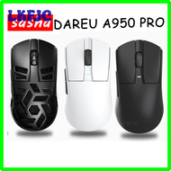 LKFJC Dareu A950 Pro 4K Paw3395 Muis Draadloze Bluetooth Draagbare Tri-Mode Rgb Gaming Muis Voor Com