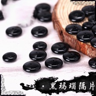 Natural Black Agate Spacer Beads Spacer Spacer Spacer Loose Beads DIY Wenwan Buddha Beads Bracelet N