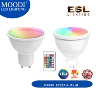 ESL LIGHTING MOODI RGB 5W MR16 Bulb With Remote Control